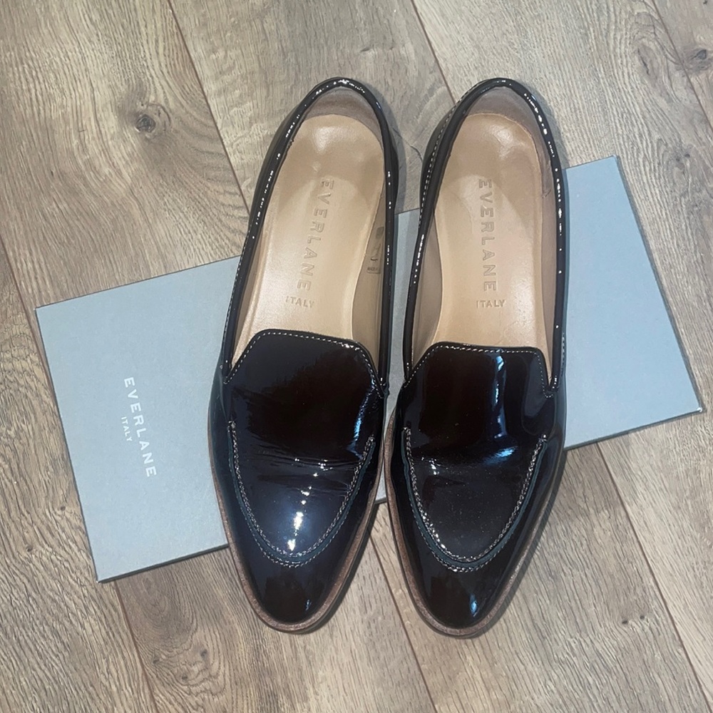 Everlane The Modern Loafer patent Leather in Size 7.5
